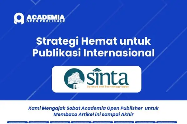 Strategi Hemat untuk Publikasi Internasional